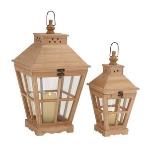 Portavelas de madera minimalista para decoración moderna del hogar, bodas y iluminación decorativa exterior - Product Image 3
