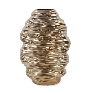 Jarrón Moderno de Metal para Decoración del Hogar, Elegante Florero para Sala de Estar, Oficina y Interiores de Hotel - Product Image 1