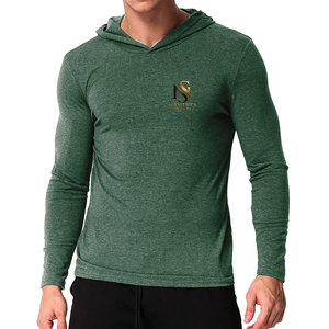 2026 Custom Made Design Men Autumn Gym Hoodies Pullover Regular Fit Fleece 330g Polyester/Cotton Eco-Friendly Breathable - Product Image 1