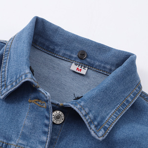 New Arrivals OEM Ladies' Oversize Button-Up <b>Denim</b> <b>Jacket</b> Casual Fall Outwear with Jean Coat Women's Casual <b>Denim</b> Outerwear - Product Image 3