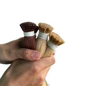 Extensions de cheveux naturels à Double dessin, Extensions de cheveux humains à la kératine vierge, pré-collées italiennes, vente en gros - Product Image 1