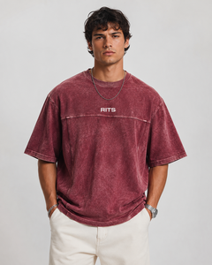 Camiseta de Algodón Lisa para Hombre, Talla Grande, Cuello Redondo, Corte Regular, Transpirable, Ecológica, Antiarrugas, Precio al por Mayor 2026 - Product Image 2