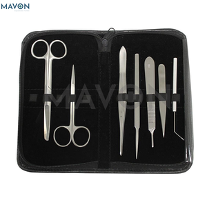 Kit de Disección Menor de Cirugía General de 12 Piezas de Acero Inoxidable OEM Profesional, Grado A+, Hecho con la Mejor Calidad - Product Image 5