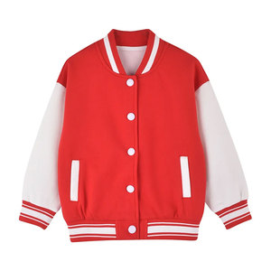 Wholesale Customized Premium Quality OEM ODM Service Latest Style Made Stand Collar Front Slim Breathable Design Varsity <b>Jackets</b> - Product Image 6