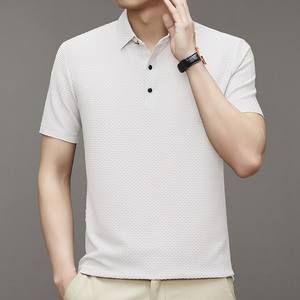 Camisas de Vestir para Hombre OEM/ODM, Polo 2024, Nuevas Llegadas, Camisa Polo de Manga Corta para Hombre, Camisa Polo de Alta Calidad para Hombre - Product Image 6