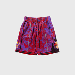 OEM Custom Logo Summer Men Mesh Shorts Breathable Polyester Double Layer Printing Basketball Sports Shorts - Product Image 1