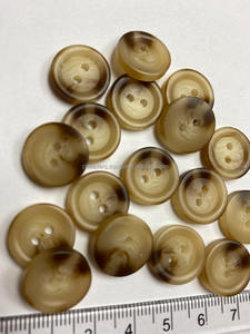 High-End Handmade Modern Buffalo Horn <b>Shirt</b> Button Set Real Horn Buttons Blazers Coats Jackets Sustainable Pattern <b>Polished</b> - Product Image 2