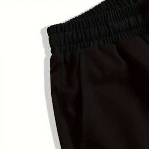 Conjunto de Sudadera con Capucha y Pantalones Cortos Casuales para Hombre de la Mejor Calidad, 100% Algodón, Ropa Transpirable para Uso Diario - Product Image 4