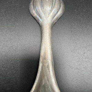 Vintage Silver Butter Curler Theme Metal Bottle Opener Features Textured Ribbed Scoop Dual Purpose Antique Used Kitchen <b>Bar</b> <b>Tool</b> - Product Image 3