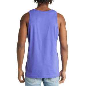 Men's Casual Knitted Sports Clothing Fitness Were High Quality Custom Logo & Design 100% Cotton Tank Tops - Product Image 3