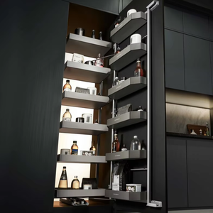 JY Project ตู้ครัวไม้อัดติดผนัง RTA แบบกำหนดเองสไตล์ยุโรปดีไซน์ทันสมัย - Product Image 4