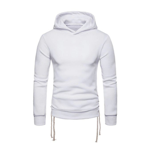 Sweat-shirt à capuche blanc pour homme, coupe classique, décontracté, en polyester tricoté, pour l'automne, BLACK RACING GEAR, sweats à capuche et sweat-shirts pour homme - Product Image 1
