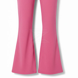 กางเกงวอร์มทรงขาบานสำหรับผู้หญิง ผ้าเนื้อนุ่ม ยืดหยุ่นได้ดี เอวยางยืด คุณภาพสูง แห้งเร็ว ระบายอากาศได้ดี - Product Image 3