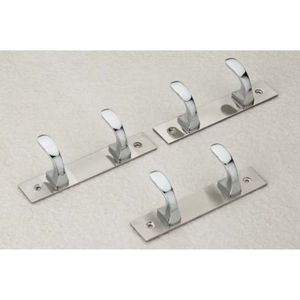 Stable Zinc SS 202 Coat Rack Modern Living Room Home Furniture Heavy Duty Durable Easy Assemble Basement <b>Laundry</b> Storage <b>Stand</b> - Product Image 2