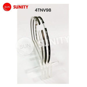 TAIWAN SUNITY Excelente calidad PISTON RING 4TNV98 4TNV98T Motor STD Juego de anillos de pistón para excavadora Yanmar Ring Piston - Product Image 1