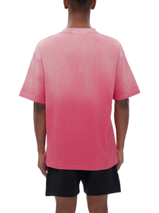 เสื้อยืดสตรีทแวร์ทรงปกติ ผ้าคอตตอนเทอร์รี่คุณภาพสูง 100% ซักแบบวินเทจ สำหรับผู้ชาย แห้งเร็ว เป็นมิตรกับสิ่งแวดล้อม น้ำหนัก 220 กรัม รับผลิตแบบ OEM - Product Image 2