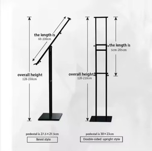 Wood Artist <b>Easel</b> Stand Adjustable Height Floor Mount Minimalist Design for Indoor Living Room Use Durable Rectangle Shape - Product Image 3