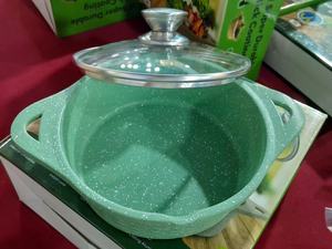 Nouvelle Casserole en Aluminium Moulé sous Pression avec Couvercle en Verre, Revêtement Céramique Antiadhésif, Compatible Induction, 20 cm, Écologique, Lavable au Lave-Vaisselle, en Stock - Product Image 4