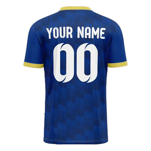 Camiseta de Fútbol Personalizable con Patrón Sólido, Técnica de Corte Automatizado OEM, Ropa Deportiva para Hombres, Mujeres, Jóvenes y Niños, Nombre del Equipo, Logotipo - Product Image 3