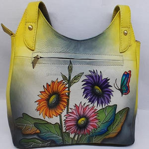 Personalizado al por mayor 2024 nuevo bolso de hombro para mujer de cuero genuino Vintage de lujo de gran capacidad bolsos de mano Bolsos De Mujer - Product Image 2