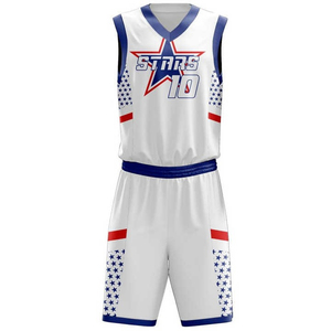 Uniforme de basket-ball sans manches 100% polyester respirant - Couleurs et logo personnalisés Haute qualité Nouveau design Toutes saisons - Product Image 1