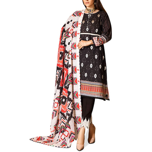 New Fashion Ladies Casual Printed <b>Flower</b> Long Dress Custom Logo Wholesale Price - Product Image 4