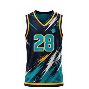 Camisetas de Baloncesto de Primera Calidad, Logotipo Personalizado, Nombre y Número, Camisetas de Baloncesto a Precio de Fábrica - Product Image 1
