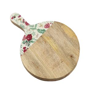 Planches à découper en bois d'acacia rustique classique et durable, plateau à fromage, pour cuisine, légumes, vaisselle indienne, passe au lave-vaisselle, épaisseur 2 cm - Product Image 1