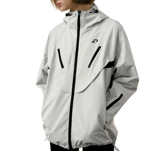 Veste coupe-vent à capuche de qualité supérieure unisexe, imperméable, pour l'extérieur, avec fermeture éclair, patchwork, vêtements techniques personnalisés, fabricant de vestes pour hommes OEM, USA - Product Image 2