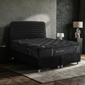 Colchón de Alta Calidad Edición Negra, Colchón de Lujo con Capa Superior Acolchada y Resortes Ensacados para Proyectos Residenciales y Hoteleros - Product Image 1