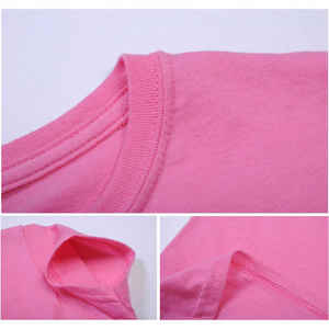 Camiseta de Algodón Unisex OEM ODM al por Mayor, Impresión de Logotipo Personalizado, Cuello Redondo Liso, Fabricante de Camisetas Familiares a Juego - Product Image 3