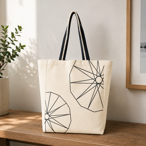 Bolsa de Tela de Algodón Personalizada, 300 GSM, con Estampado de Telaraña, Reforzada, Reutilizable, para Compras, Promocional, al por Mayor, OEM, Marca Privada, a Granel - Product Image 6