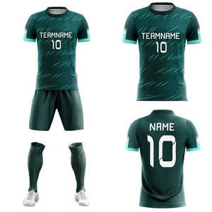 ชุดฟุตบอลสั่งทำพิเศษ เสื้อฟุตบอลประสิทธิภาพสูง กางเกงขาสั้นสำหรับทีมสโมสร ผู้ผลิตแบบ OEM ODM - Product Image 5