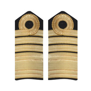 NANBA GROUP - Epaulettes Bordadas Hechas a Mano, Personalizables y Ecológicas con Cordón Trenzado para Disfraces de Banda Profesional, Promocionales - Product Image 1