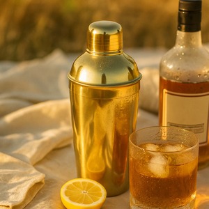 ชุดเชคเกอร์ค็อกเทลสแตนเลสพรีเมียมพร้อมที่กรอง 3 ชิ้น อุปกรณ์บาร์หรูหรา - Product Image 6