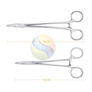 Portaagujas Mayo-Hegar Premium de 18 cm, Instrumento Quirúrgico de Acero Inoxidable – Pinza de Precisión para Sujetar Agujas con 1 Año de Garantía - Product Image 6