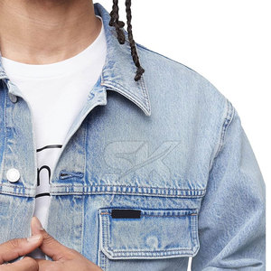 Chaqueta Casual de Invierno para Hombre, Estilo Moderno, Cómoda y Duradera, para Usar en Invierno, Chaqueta de Mezclilla - Product Image 5