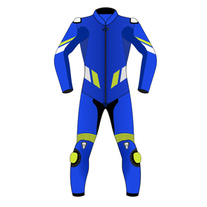Windproof <b>Fire</b> Resistant Leather Racing Suit Breathable Quick Dry Unisex Adult Full Sleeve Summer Racing Wear - Product Image 4