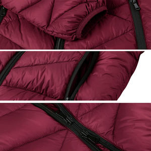 Chaqueta de Invierno Acolchada y Aislante para Mujer, Ecológica, Transpirable, con Capucha - Product Image 3