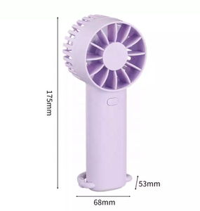 พัดลมไร้ใบพัดความเร็วสูงรุ่น F60 ของ HADATA ใช้พลังงานแบตเตอรี่ ดีไซน์แบบพัดลมพายุ สำหรับการปีนเขาและการใช้งานแบบพกพาและตั้งโต๊ะ - Product Image 5