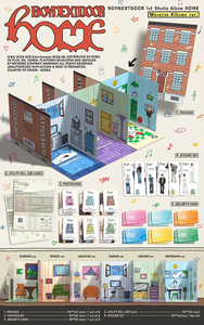 BOYNEXTDOOR HOME 1er album studio [Version Weverse] Carte QR + Photocard + Carte de sécurité + Autocollant (VIRAL) Musique K-Pop - Product Image 2