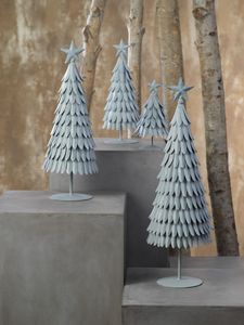 Árbol de Navidad Metálico Moderno, Decoración Festiva para el Hogar - Product Image 3