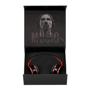 Factory Direct Decorative White Cardboard Box, Magnetic Logo Embossed for <b>Wireless</b> Earphone & <b>Camera</b> Packaging - Product Image 1