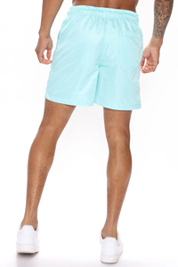 กางเกงขาสั้นโพลีเอสเตอร์พิมพ์ลายแบบซับลิเมชั่นปี 2026 ความยาวขาใน 5 นิ้ว ตัวอย่างฟรี สตรีทแวร์ กางเกงขาสั้นลายพรางสำหรับผู้ชาย ออกแบบโดยดีไซเนอร์ - Product Image 4