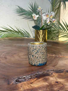 Brûleur à encens en bois d'acacia en résine époxy de qualité supérieure Sultan Glow, support à encens Oud pour le style de la maison arabe, cadeaux pour le Ramadan et l'Aïd - Product Image 4