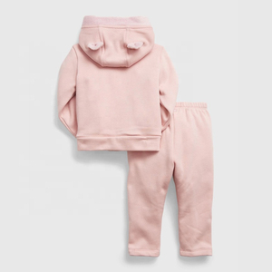 Conjunto Deportivo de 2 Piezas para Niños, Estampado y Liso, Personalizado, Invernal, Transpirable, Ecológico, 100% Algodón, Estilo Urbano - Product Image 6