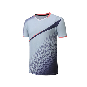 เสื้อและกางเกงแบดมินตันชายคุณภาพสูง แห้งเร็ว ระบายอากาศได้ดี ชุดเทนนิสแบบสั่งตัดได้ ไซส์ตามสั่ง ดีไซน์ใหม่ ชุดเทนนิสชาย ขายส่ง - Product Image 5