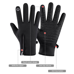 Guantes Térmicos Unisex para Ciclismo, Correr, Motociclismo y Deportes al Aire Libre, con Pantalla Táctil y Aislamiento Térmico - Product Image 2