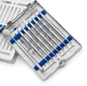 Kit de chirurgie orale manuelle pour implants dentaires de qualité supérieure, instruments chirurgicaux dentaires en acier inoxydable allemand, prix abordable - Product Image 6