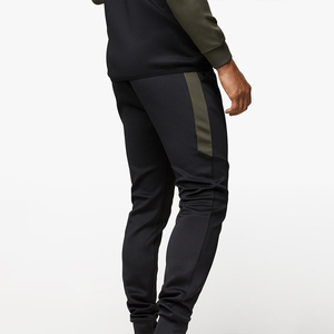 Custom Men's Full <b>Zip</b> <b>Hooded</b> Tracksuit Performance Jogger Set Premium Gym Sportswear Activewear Training Suit Custom Tracksuits - Product Image 4